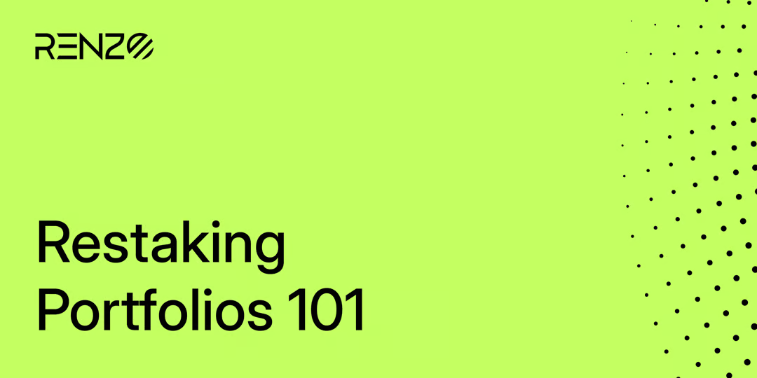 Restaking Portfolios 101