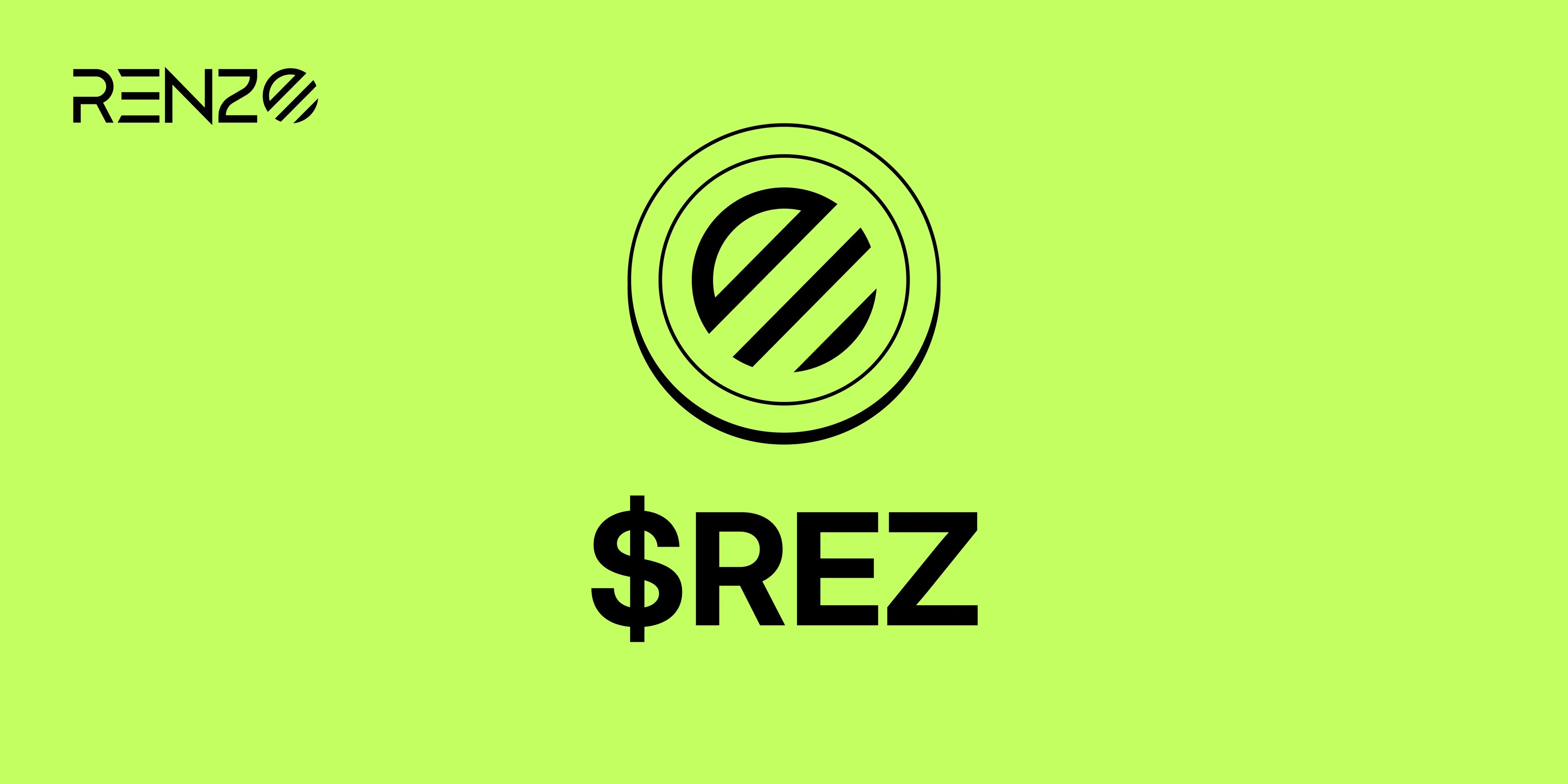 REZ Token Launch